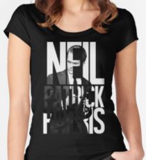 Neil Patrick Harris Women's Fitted Scoop T-Shirt