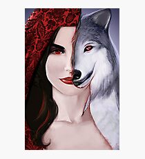 Ruby the wolf. Photographic Print