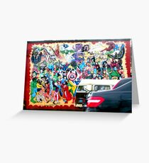 city walls Greeting Card