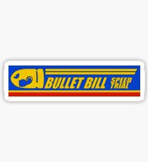 Mario Kart 8 Bullet Bill Sticker