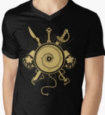 Gems Weapons T-shirt col V homme