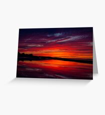Wingaersheek On Fire Greeting Card