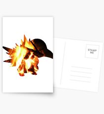 Cyndaquil used Ember Postcards