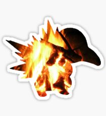 Cyndaquil used Ember Sticker