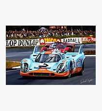 Porsche 917 at Le Mans Photographic Print
