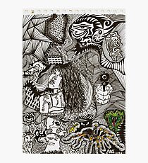 Doodles from Thoughts Photographic Print