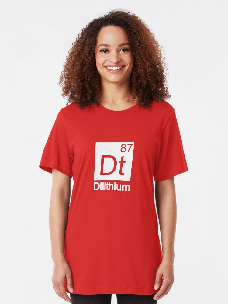 Alternate view of Dilithium - Star Trek Slim Fit T-Shirt