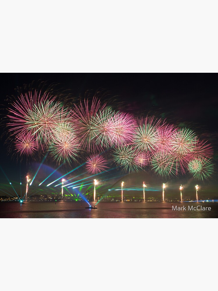 Australia Day Fireworks on the Swan by mcclare