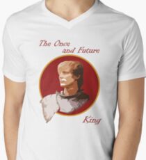 The Once and Future King Men's V-Neck T-Shirt