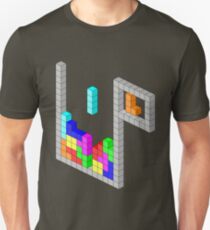 Isometric Tetris Unisex T-Shirt