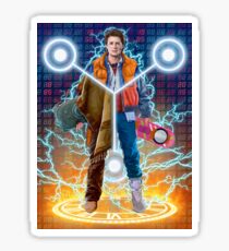 Back To The Future Fan art Sticker