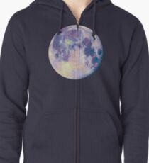 Sudadera con capucha y cremallera Luna