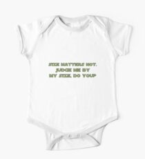 Size Matters Not One Piece - Short Sleeve