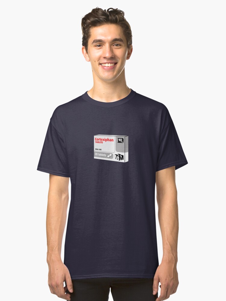 Alternate view of Cortexiphan tablets - now available on prescription... Classic T-Shirt