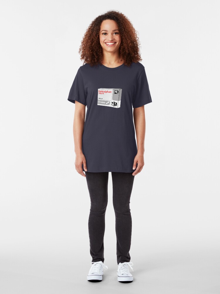 Alternate view of Cortexiphan tablets - now available on prescription... Slim Fit T-Shirt