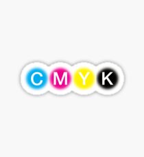 CMYK 1 Sticker