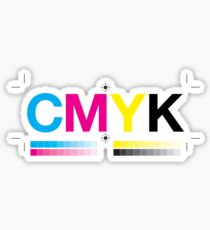 CMYK 8 Sticker