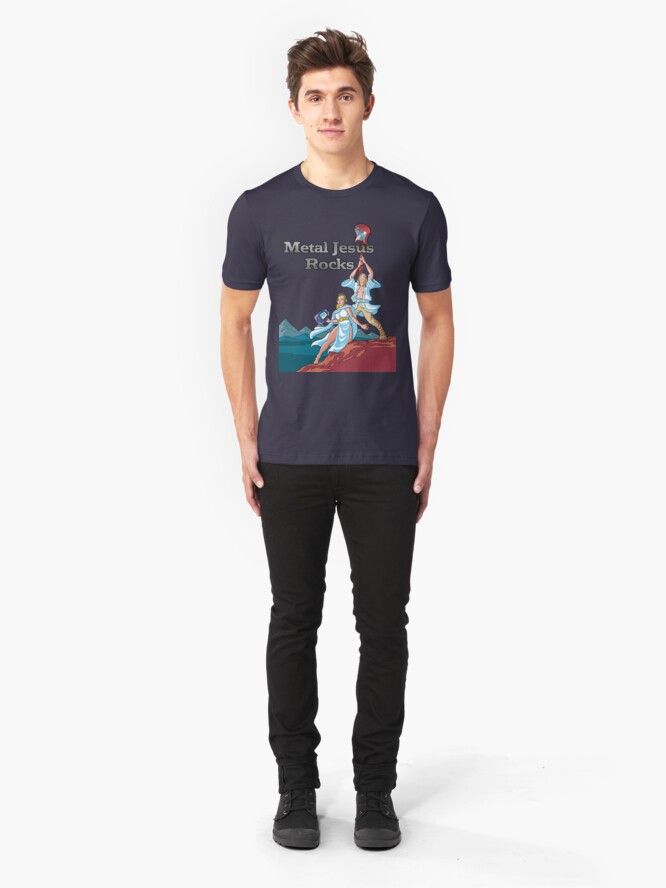 Alternate view of MJR - May the Force Slim Fit T-Shirt