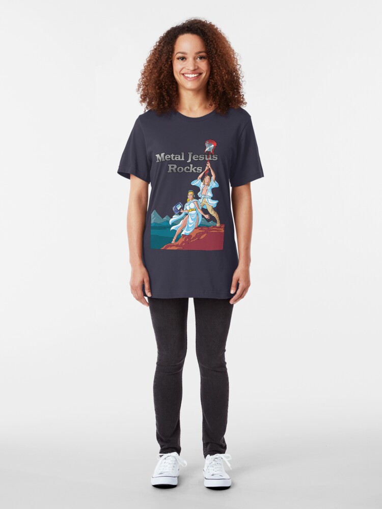 Alternate view of MJR - May the Force Slim Fit T-Shirt