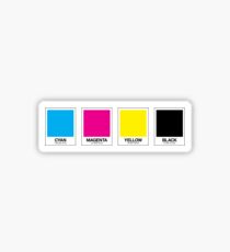 CMYK 13 Sticker