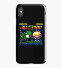 Mario Kombat II iPhone Case