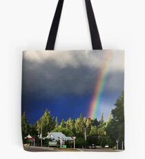 Rainbow drama Tote Bag