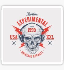 Boston Experimentell Sticker