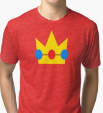 Super Mario Peach Icon Tri-blend T-Shirt