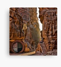 In the Canyon before Smaug Canvas Print
