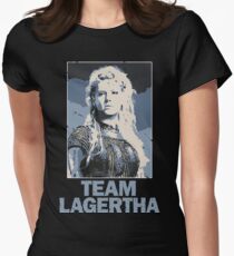 Team Lagertha - Vikings, History Channel Women's Fitted T-Shirt