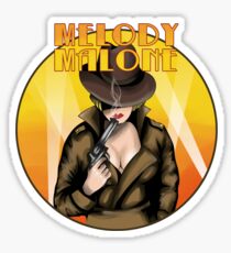 Melody Malone Sticker