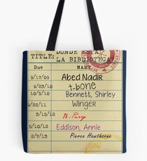 Donde esta la biblioteca? Tote Bag