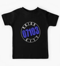 'Brick City 07103' (w) Kids Tee