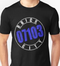 'Brick City 07103' (w) Unisex T-Shirt