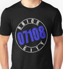 'Brick City 07108' (w) Unisex T-Shirt