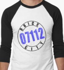 'Brick City 07112' Men's Baseball ¾ T-Shirt
