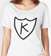 Kurt Cobain - K tattoo, K records Women's Relaxed Fit T-Shirt