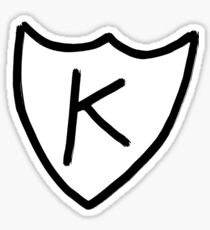 Kurt Cobain - K tattoo, K records Sticker