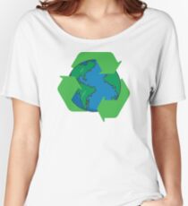 Recycle Earth Day Women's Relaxed Fit T-Shirt