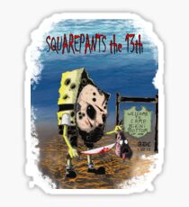 Squarepants the 13th Sticker