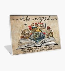 The World Is A Book Laptop Skin