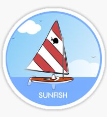 Sunfish Sailboat Sticker