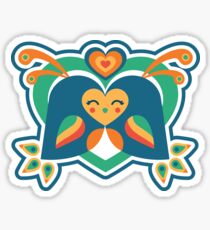 Liebe Vögel Sticker