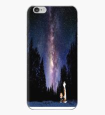 Calvin And Hobbes In The Night iPhone Case