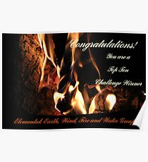 Elemental Top Ten Banner Poster