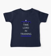 Time Lord In Training Baby Tee