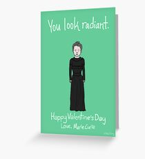 Marie Curie Greeting Card