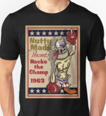 Nutty Mads: Rocko the Champ Unisex T-Shirt