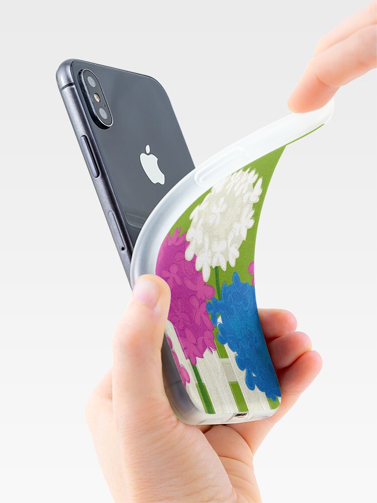 Alternate view of Flower Garden iPhone Case & Cover