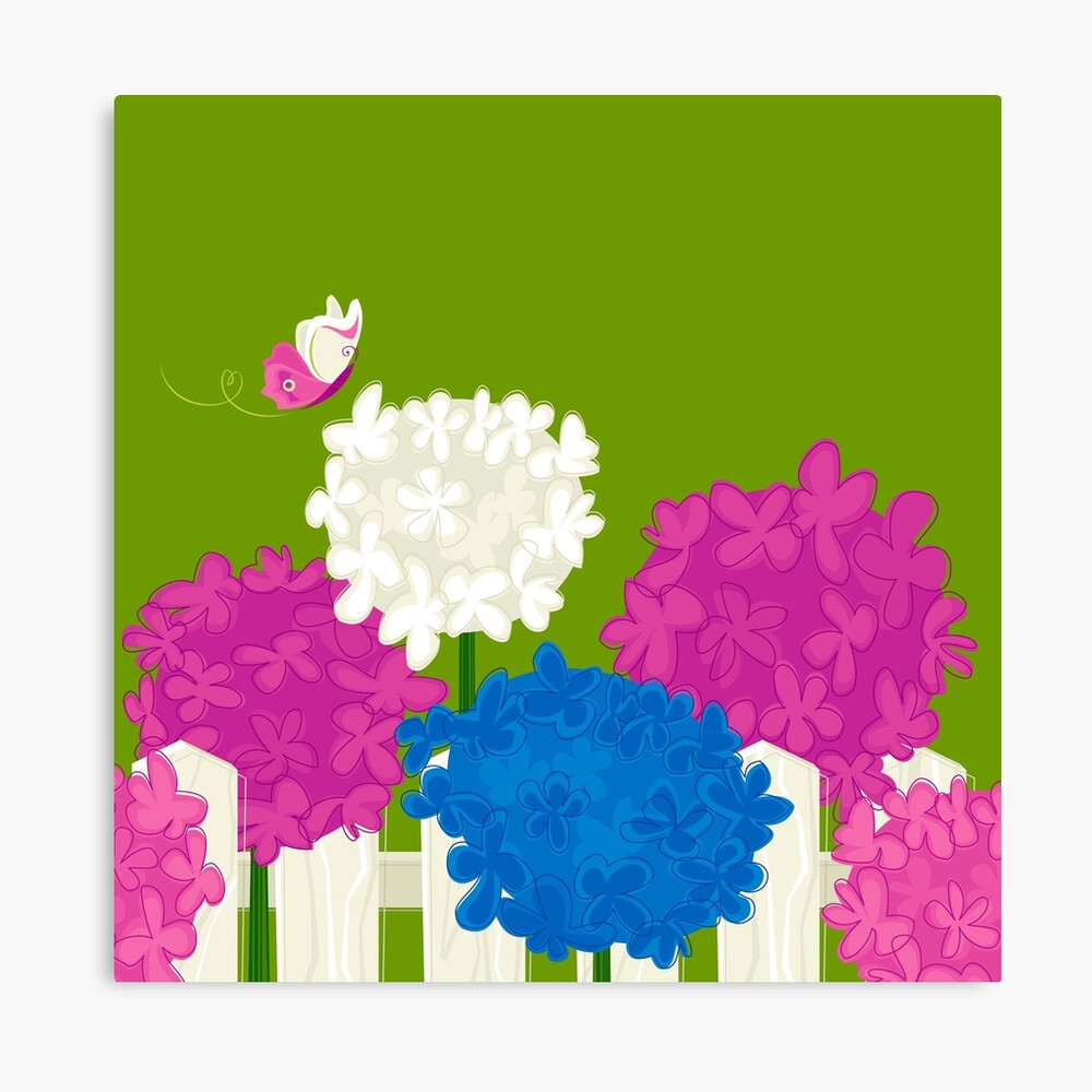 Flower Garden Canvas Print